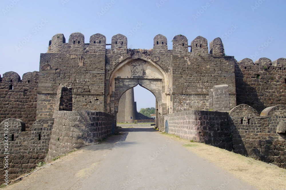 Entrance of the Gulbarga Fort, Gulbarga, Karnataka
