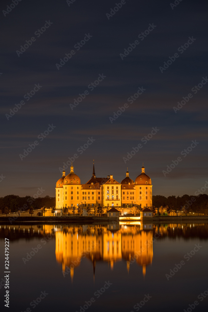 Schloss Moritzburg bei Dresden, Deutschland