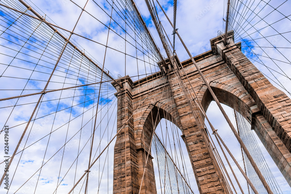 Obraz premium Most Brookliński