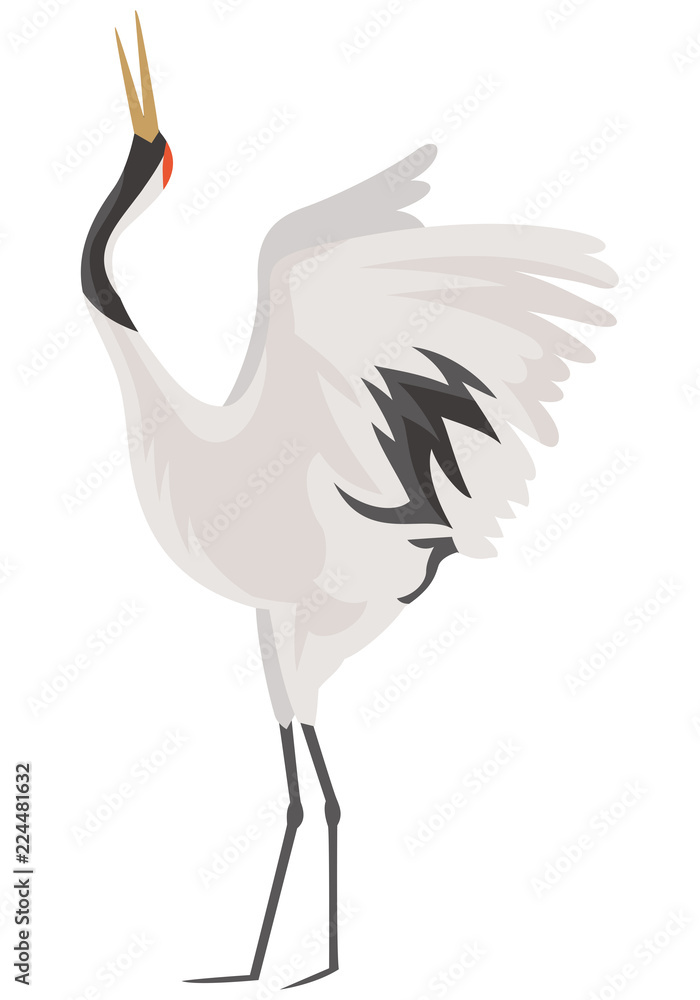 鶴のイメージイラスト Stock Vector Adobe Stock 鶴のイメージイラスト Stock Vector Adobe Stock