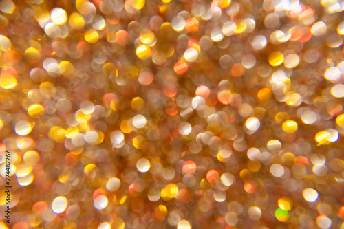 Sparkling Glitter bokeh Background