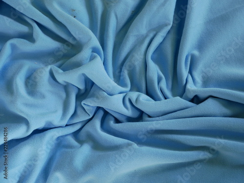 blue silk fabric texture,smooth elegant silk fabric background