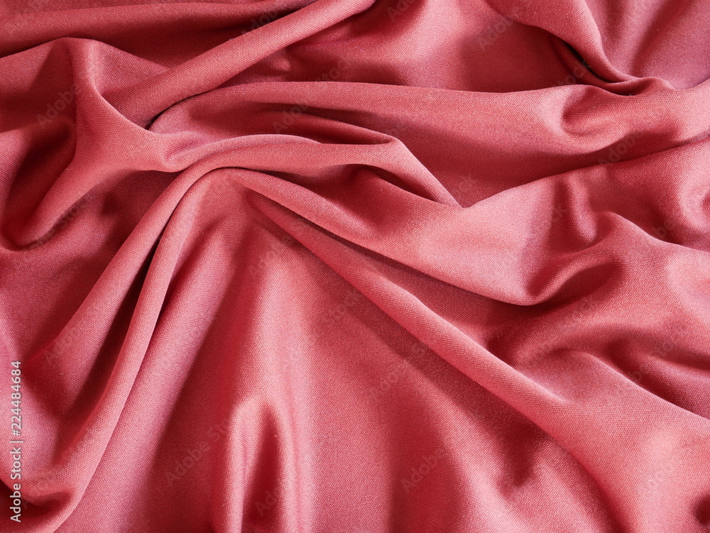 red silk fabric background red silk fabric background