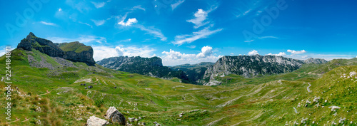 Panorama gór Bośnia