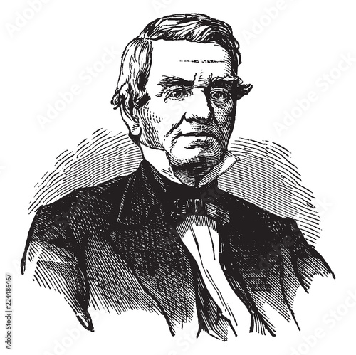 John Ross, vintage illustration
