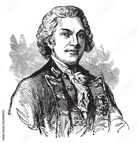 Silas Talbot, vintage illustration