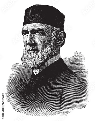 James Buchanan Eads, vintage illustration
