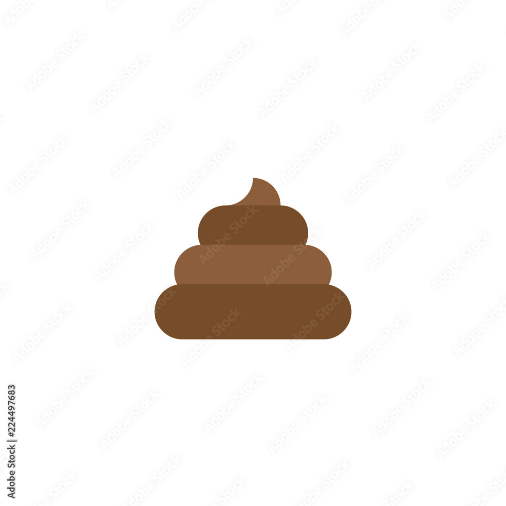 Vector Flat Icon Shit. Bunch of Shit. Brown Shit Vector Flat Icon Shit. Bunch of Shit. Brown Shit