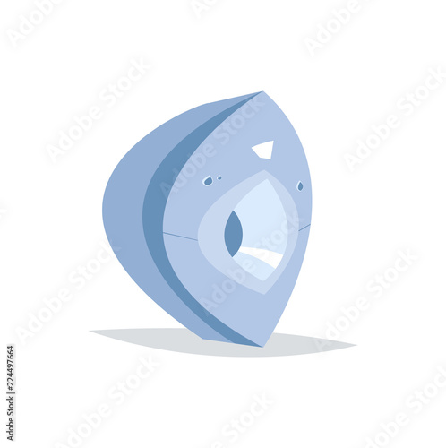 Magnetic resonance spectroscopy machine icon.Cartoon style.