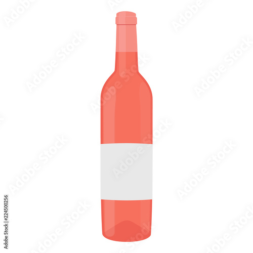Rose wine vector