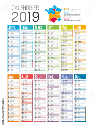 Calendrier 2019 - Recto Verso
