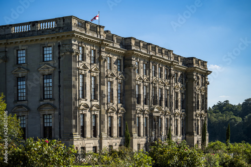 Canvas Print stately home england uk