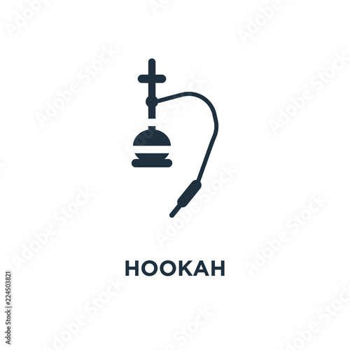 hookah icon on white background. Modern icons vector illustration. Trendy hookah icons