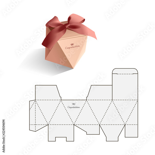 Retail Box with Blueprint Template