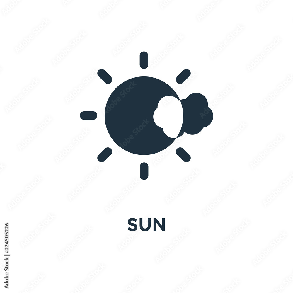 Fototapeta premium sun icon