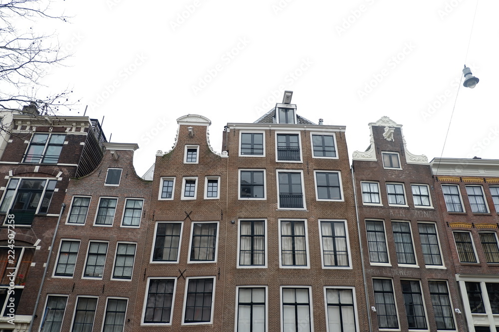 Amsterdam streets buildings