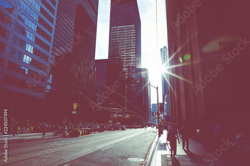 Photography Rush hour atToronto's busiest intersections