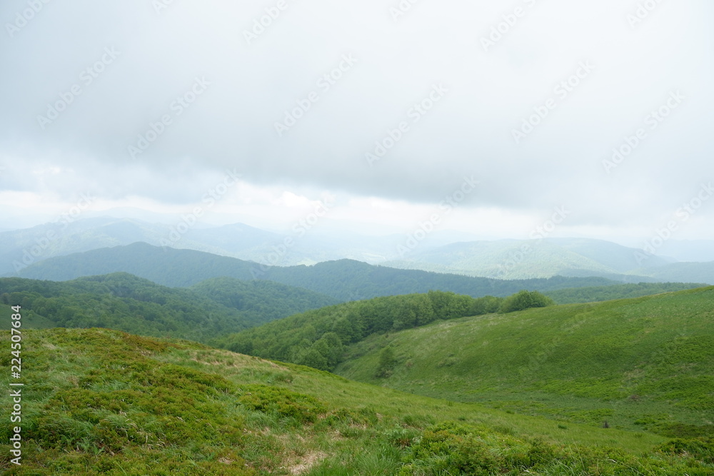 Mountains summer view