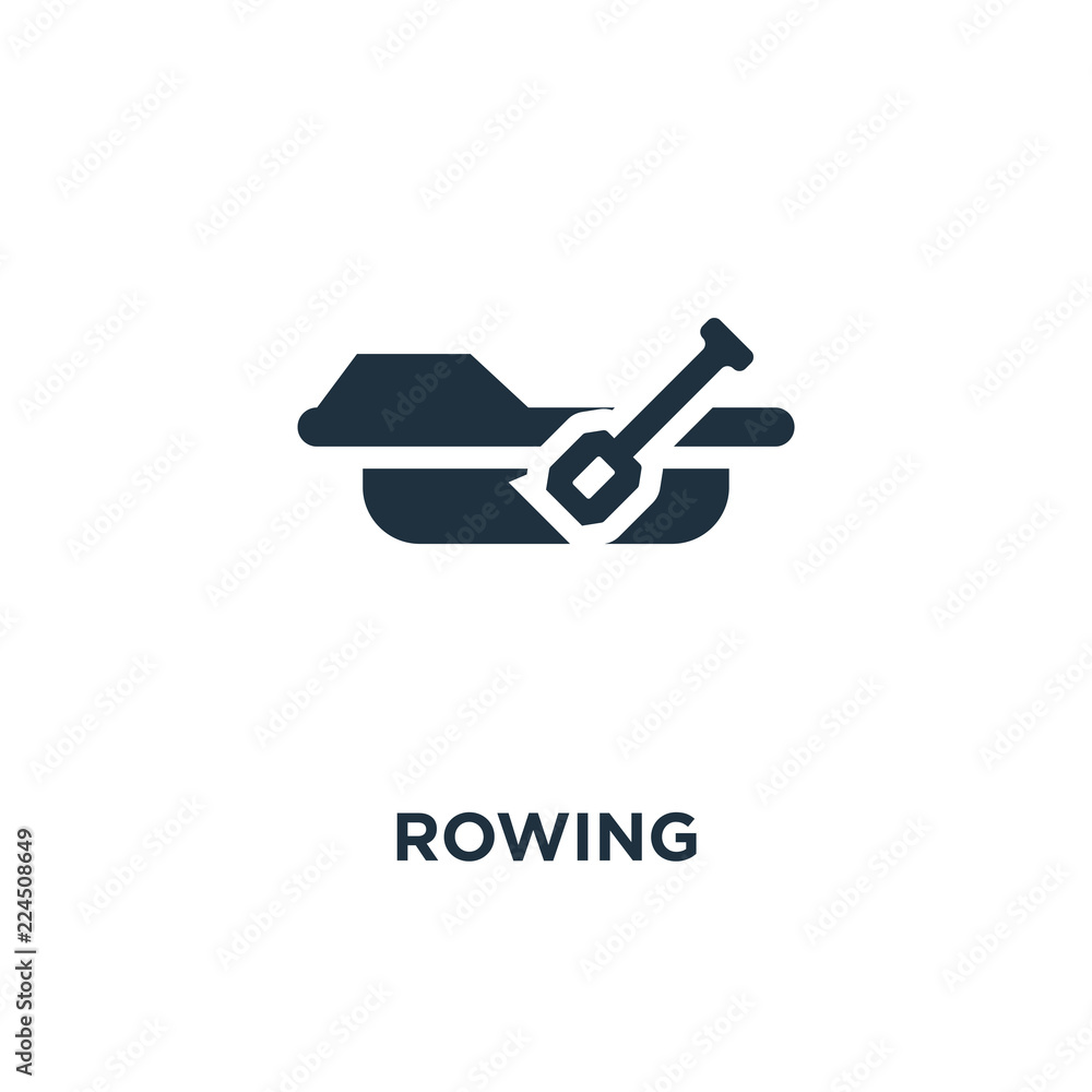 rowing icon rowing icon