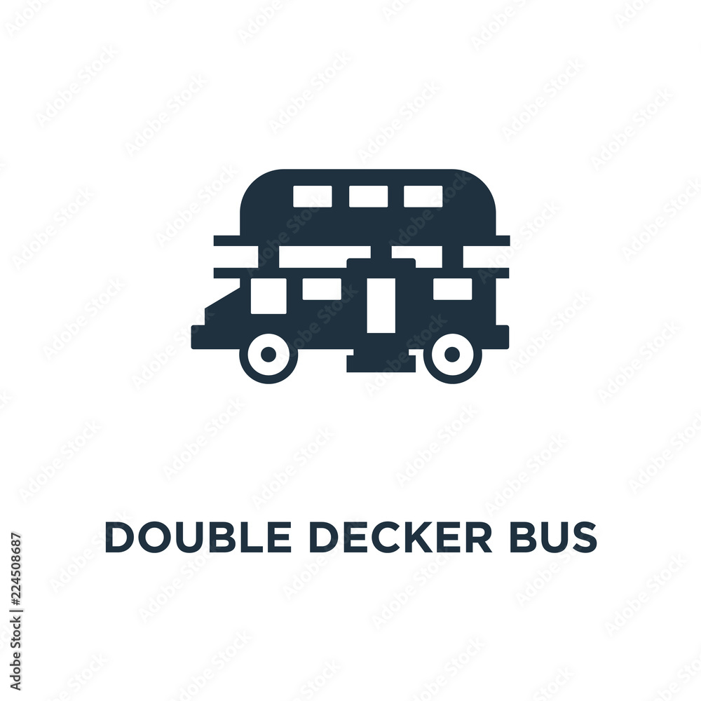 double decker bus icon