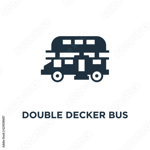 double decker bus icon