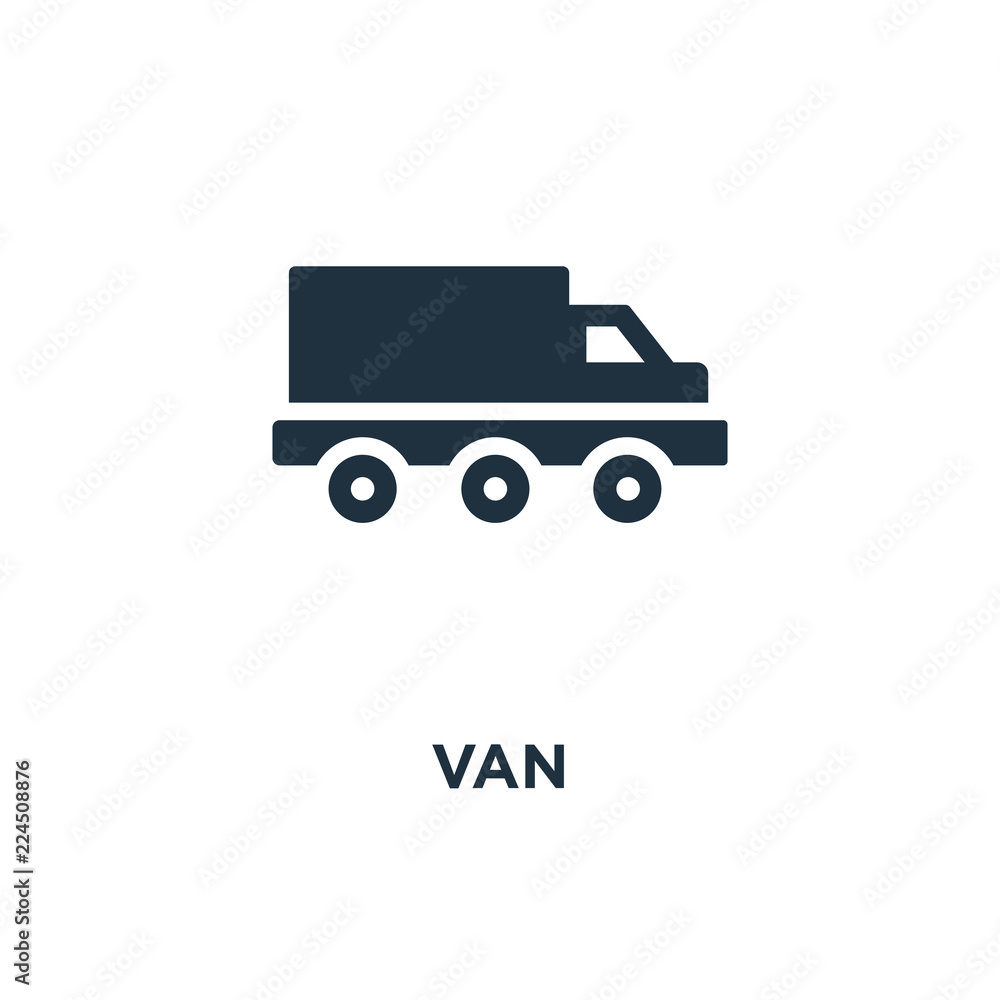 van icon van icon