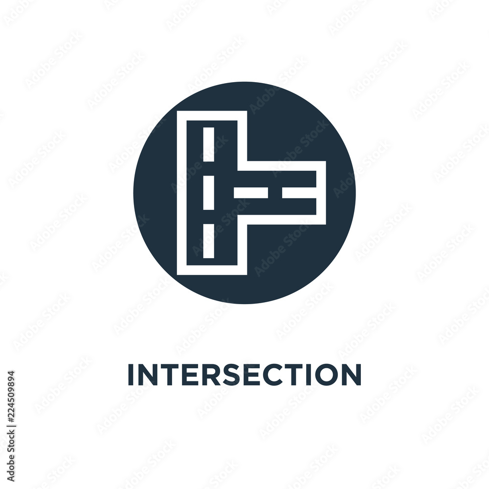 intersection icon intersection icon