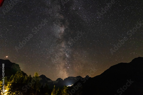 milky way mountains