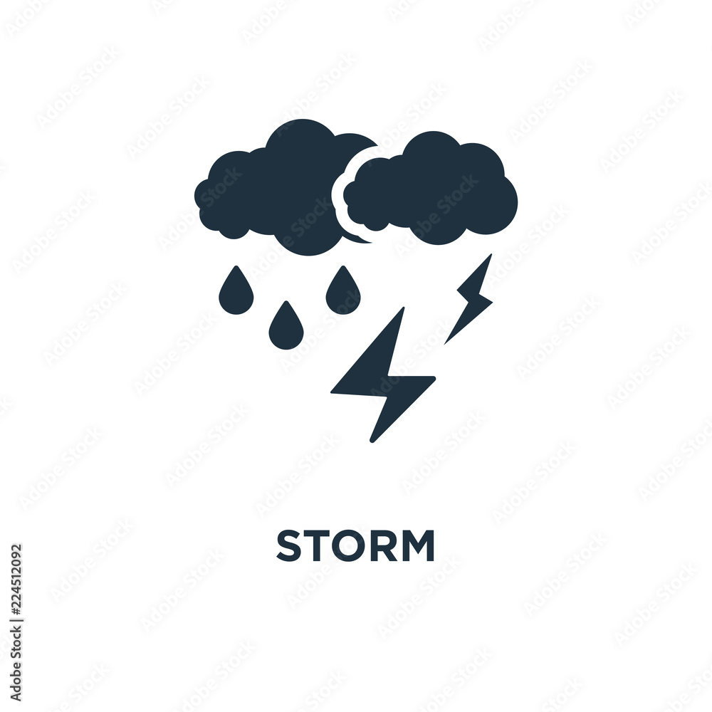 Obraz premium storm icon