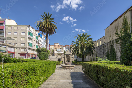 Fuente de Las Burgas, aguas termales y medicinales de Orense, Galicia 