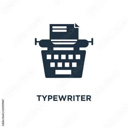 typewriter icon