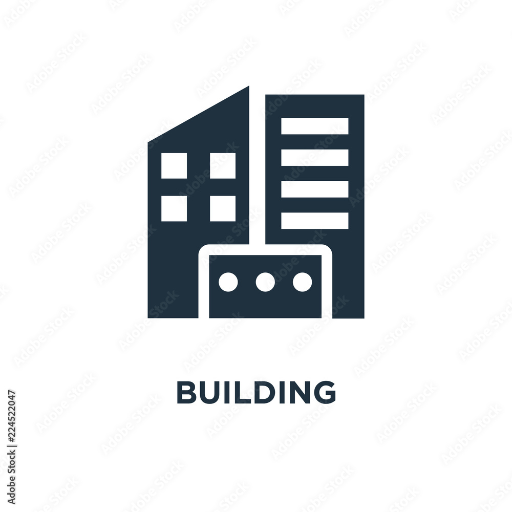Fototapeta premium building icon