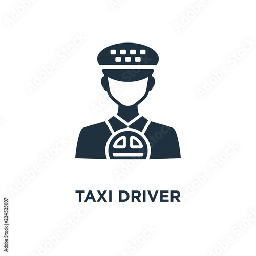 taxi driver icon