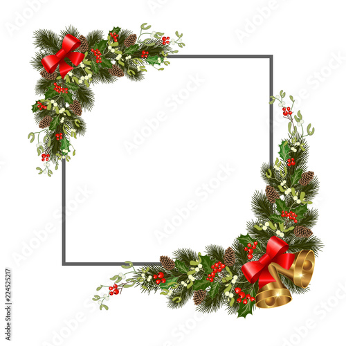 Wallpaper Mural Christmas background Torontodigital.ca