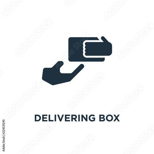 delivering box icon