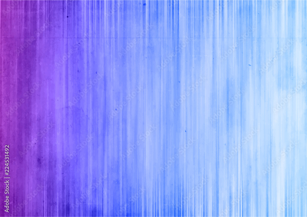 Obraz premium Abstract vertical lines painting on shaded blue color background