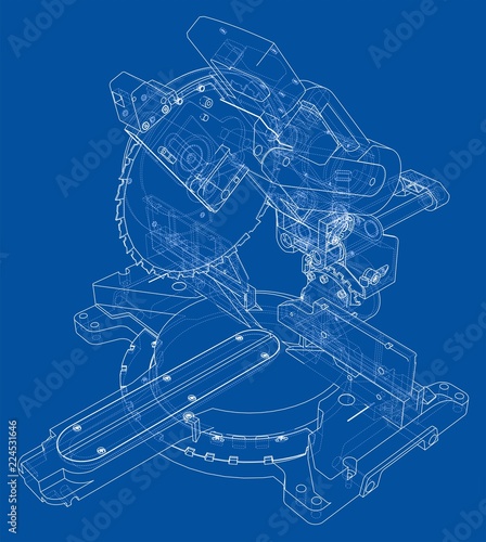 Mitre saw blade concept