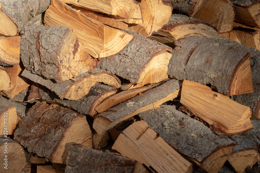 stack of firewood stack of firewood