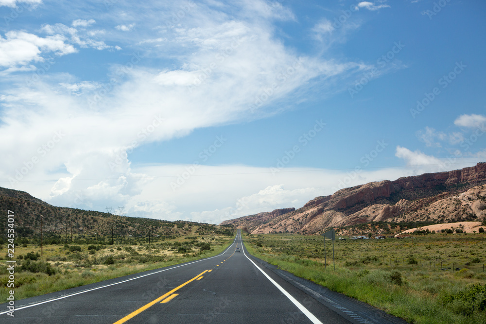Naklejka premium Road Trip USA