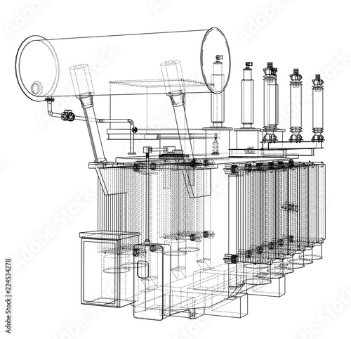 High-voltage transformer concept