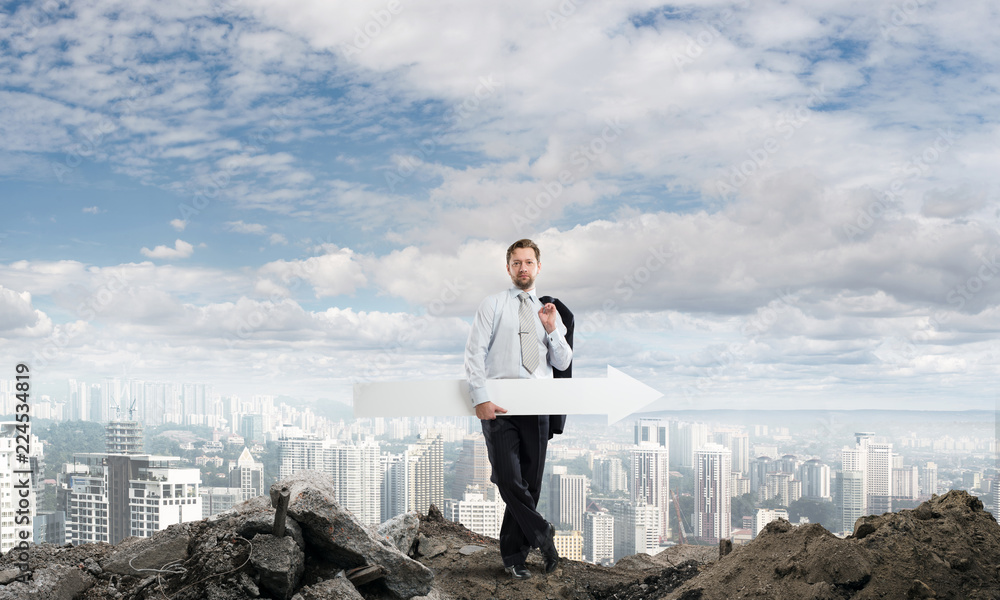 Business startups foundation concept Business startups foundation concept