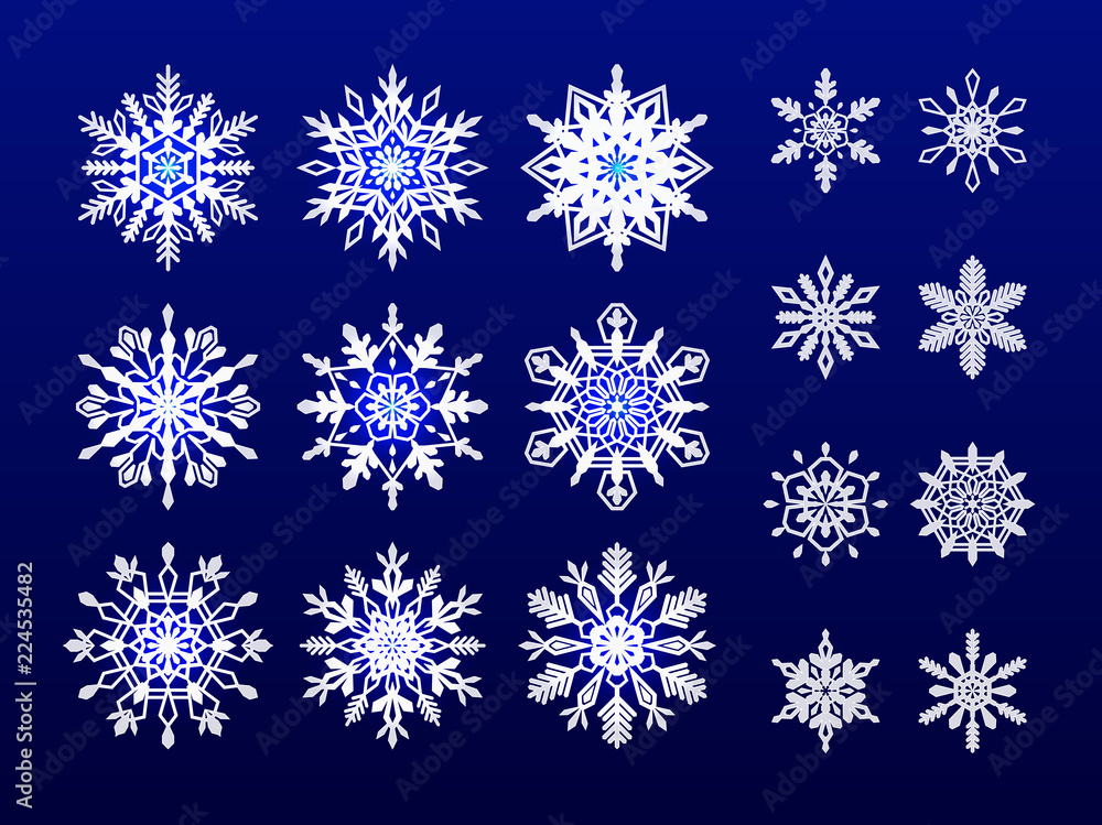 雪の結晶の素材 Stock Vector Adobe Stock 雪の結晶の素材 Stock Vector Adobe Stock