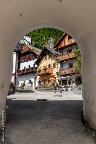 Houses in Hallstatt, Austria