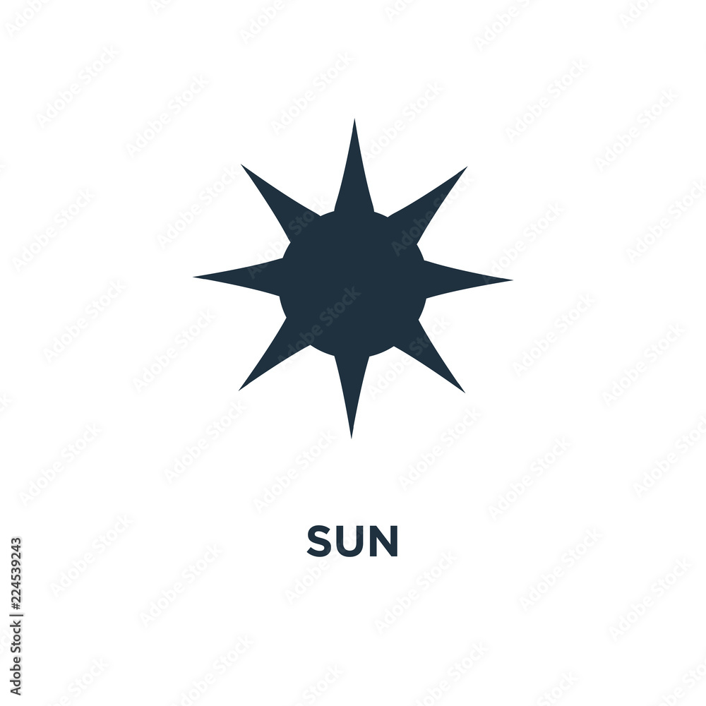 Obraz premium sun icon
