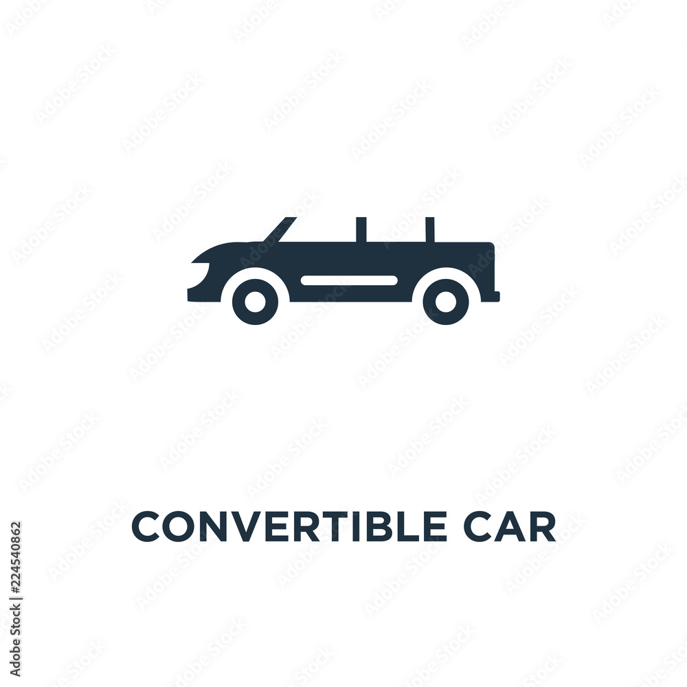 convertible car icon