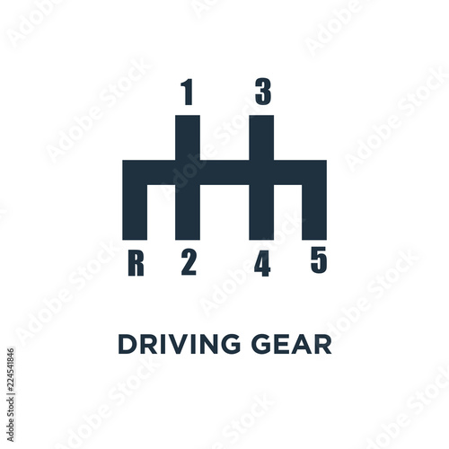 driving gear controls icon