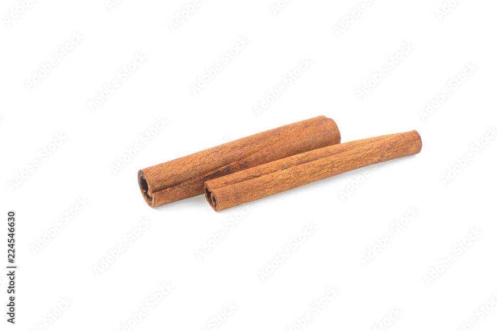 cinnamon sticks isolated on white background cinnamon sticks isolated on white background