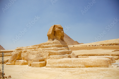 Sphinx, Pyramids of Giza, Cairo, Egypt