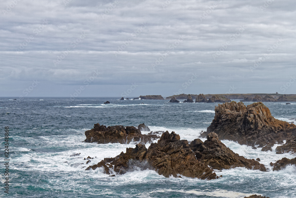 Pointe du Creac'h - Ouessant Island - Finistère, Brittany, France Pointe du Creac'h - Ouessant Island - Finistère, Brittany, France