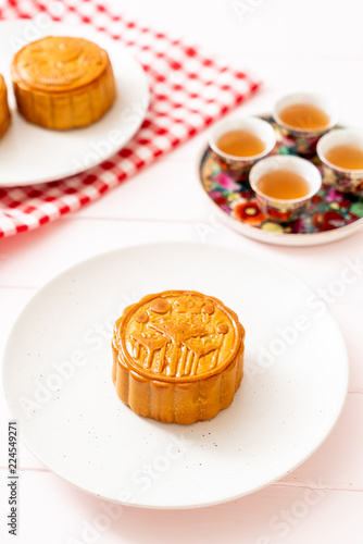 Chinese moon cake for Chinese mid-autumn festival